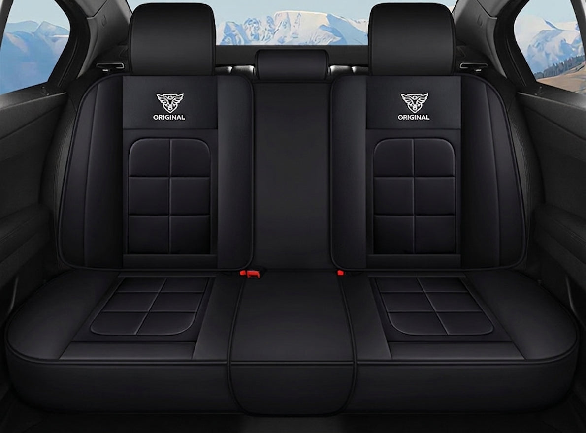 The five-seater car seat cushion is fully surrounded by the all-season universal leather seat cover, which is wear-resistant, dirt-resistant and breathable
