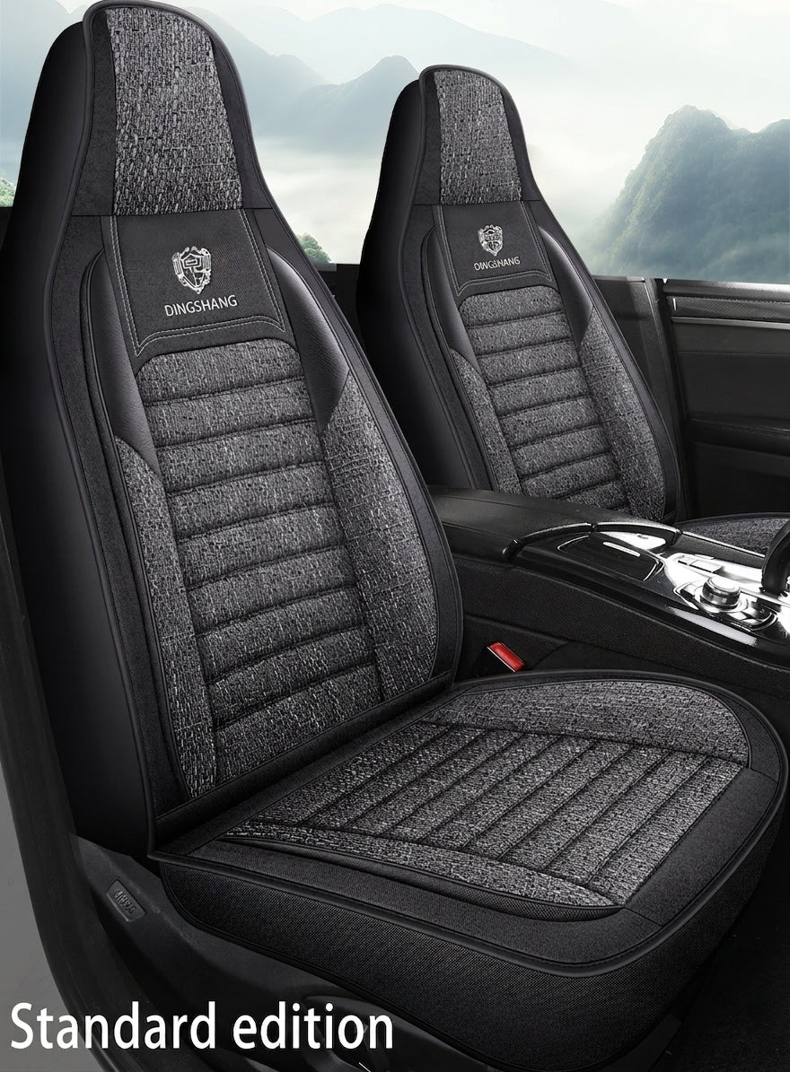 25 years new linen split head car seat cushion four seasons universal seat cover original piece drop shipping cross-border wholesale