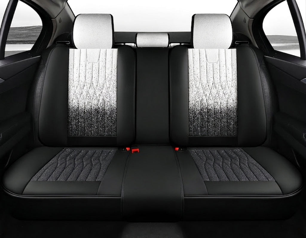 Car seat cushion linen fabric art all-inclusive all-season universal goddess seat cushion 2026 new model interior breathable seat cover wholesale