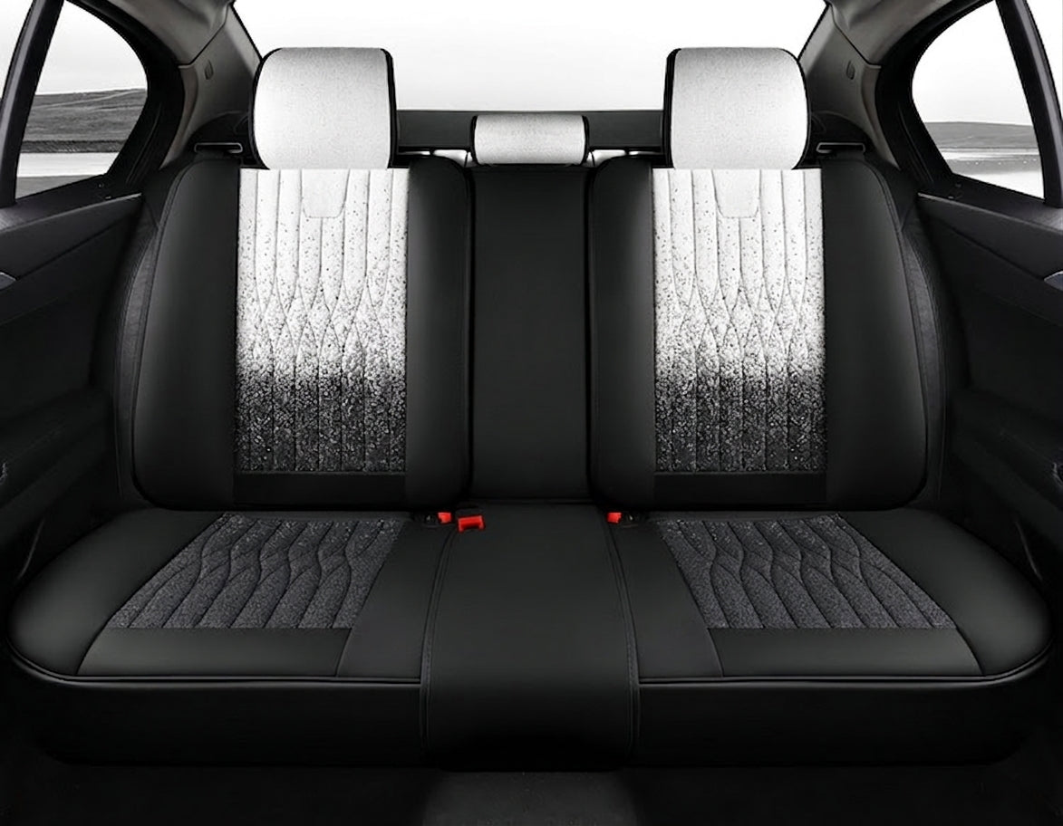 Car seat cushion linen fabric art all-inclusive all-season universal goddess seat cushion 2026 new model interior breathable seat cover wholesale