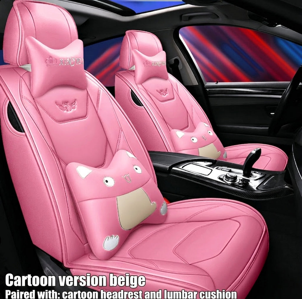 New car cushion leather all-wrap wear-resistant leather car seat cover is suitable for small car SUV car seat cover in all seasons
