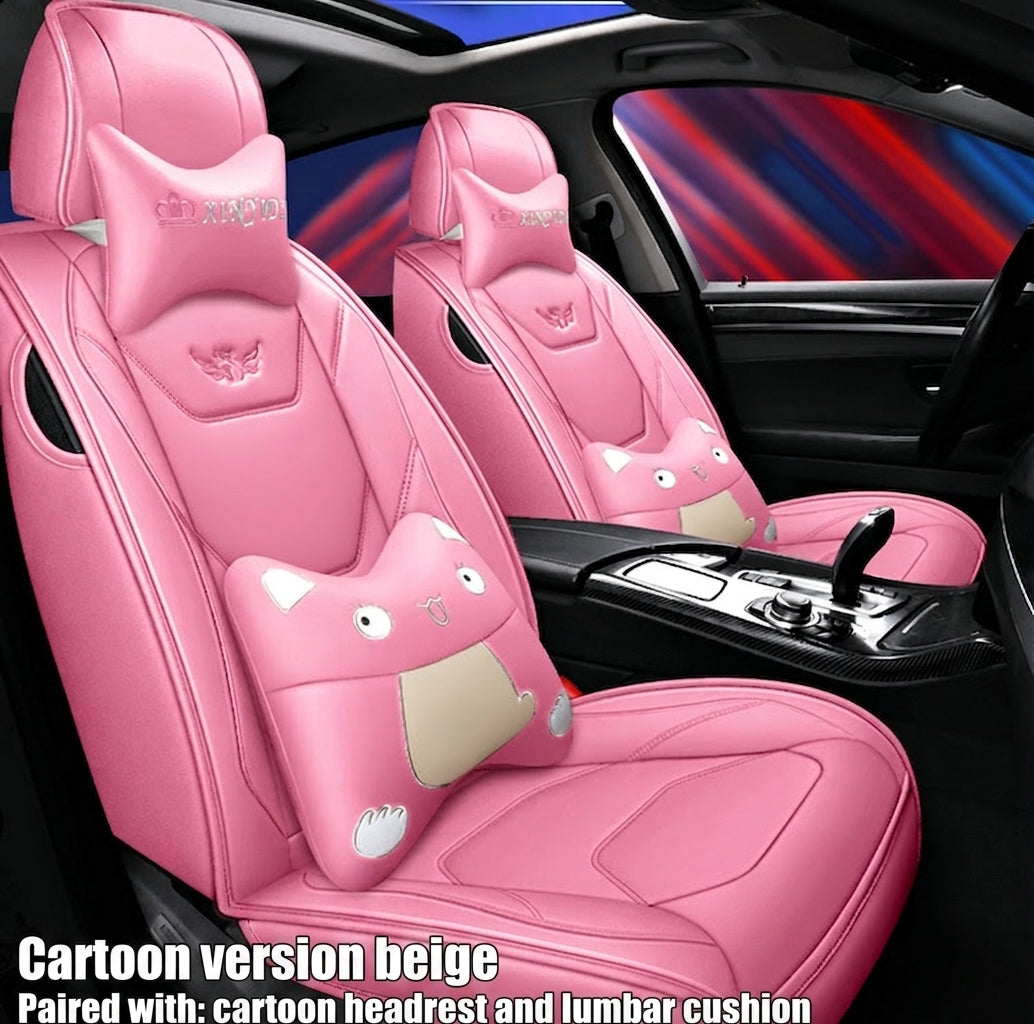 New car cushion leather all-wrap wear-resistant leather car seat cover is suitable for small car SUV car seat cover in all seasons