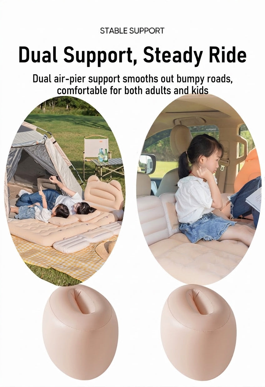 Car air bed car air bed car rear seat sleeping pad car children sleeping artifact car travel mattress