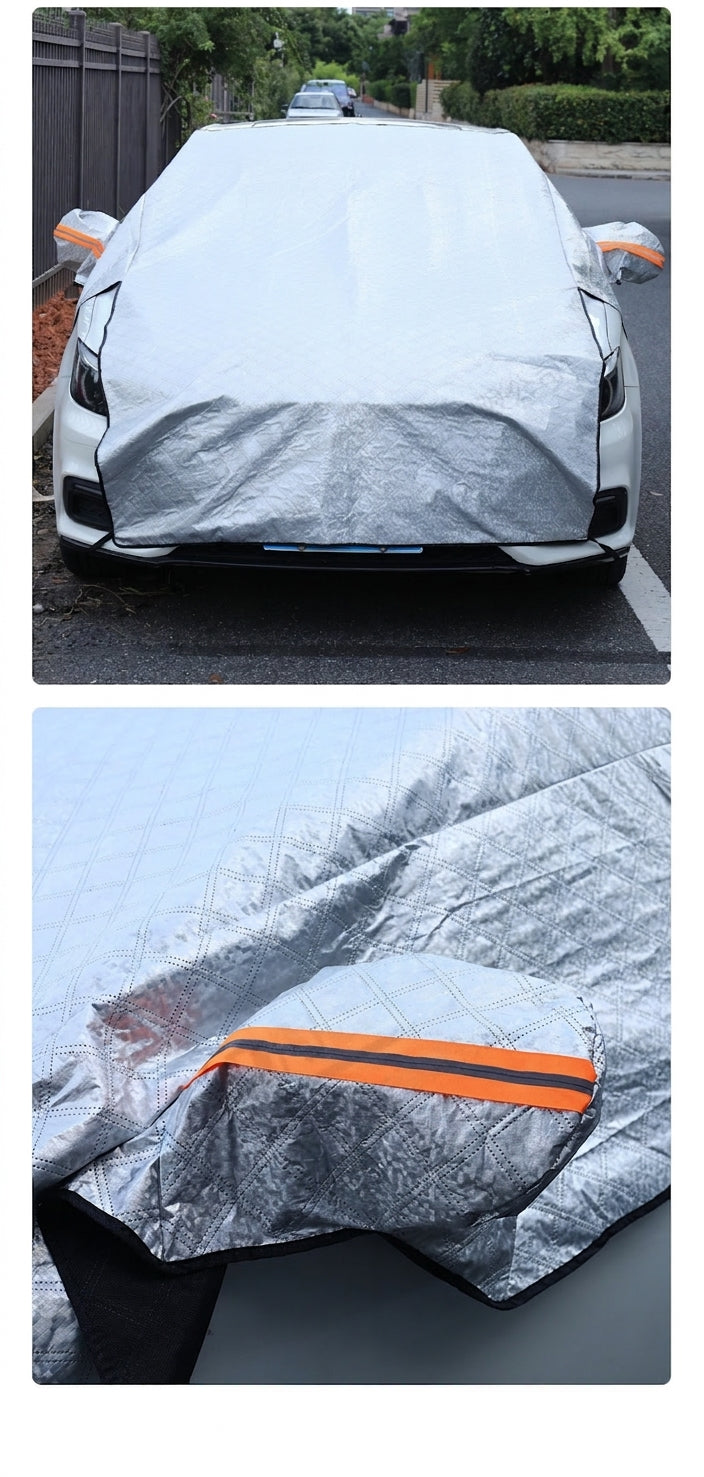 Car Hood & Windshield Snow Cover - Front Half