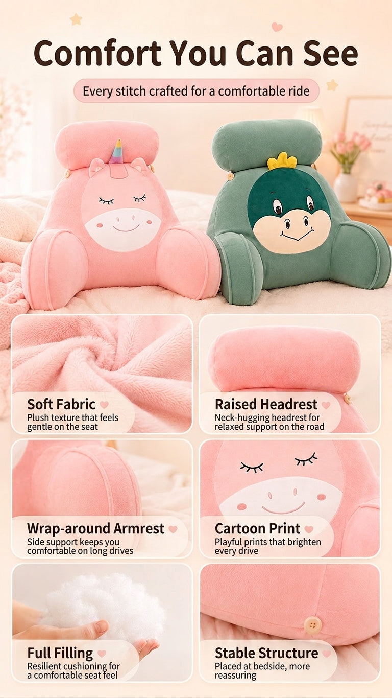 Phone phone cushion, soft bag, dorm bed reading, sofa lumbar support cushion, large headboard pillow, cushion for flopping