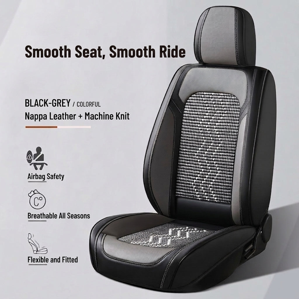 Bingsi car seat cushion light luxury all-inclusive Nappa leather car seat cushion new all-season five-seat universal car cushion cover wholesale
