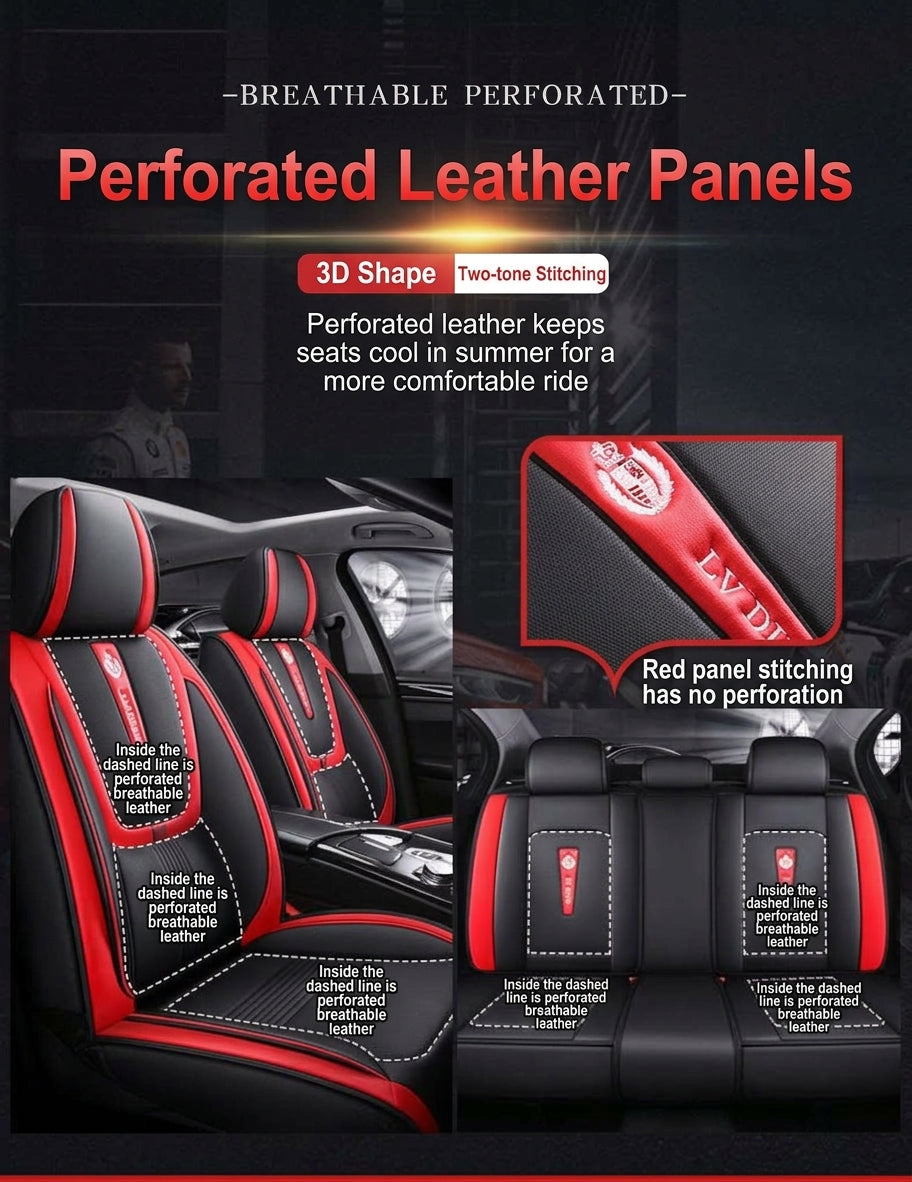 New full-coverage, all-leather, lumbar firm, all-season GM seat cushion, cross-border Amazon bestseller, export wholesale seat cushion