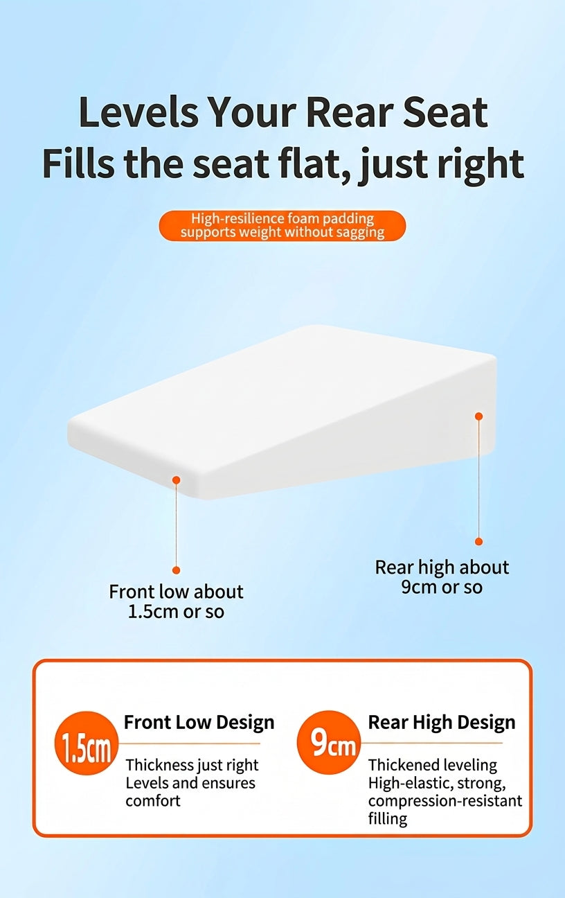 Car Rear Seat Leveling Pad