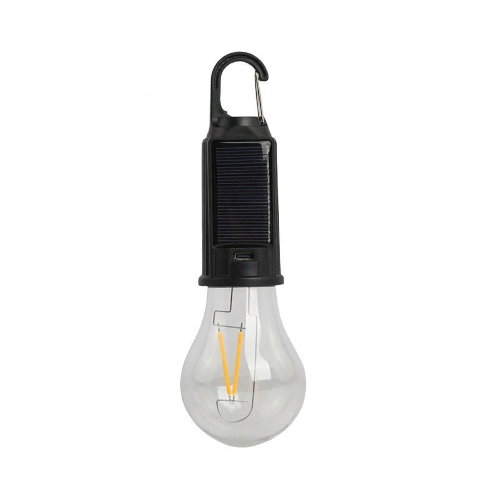 Solar Camping Light with Hook - Rechargeable