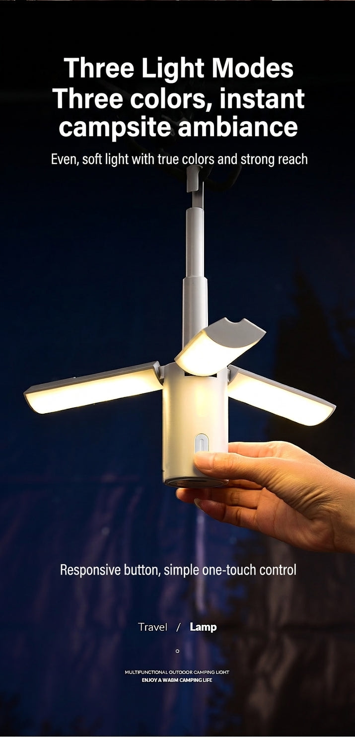 Camping Light - Folding Tent Lantern