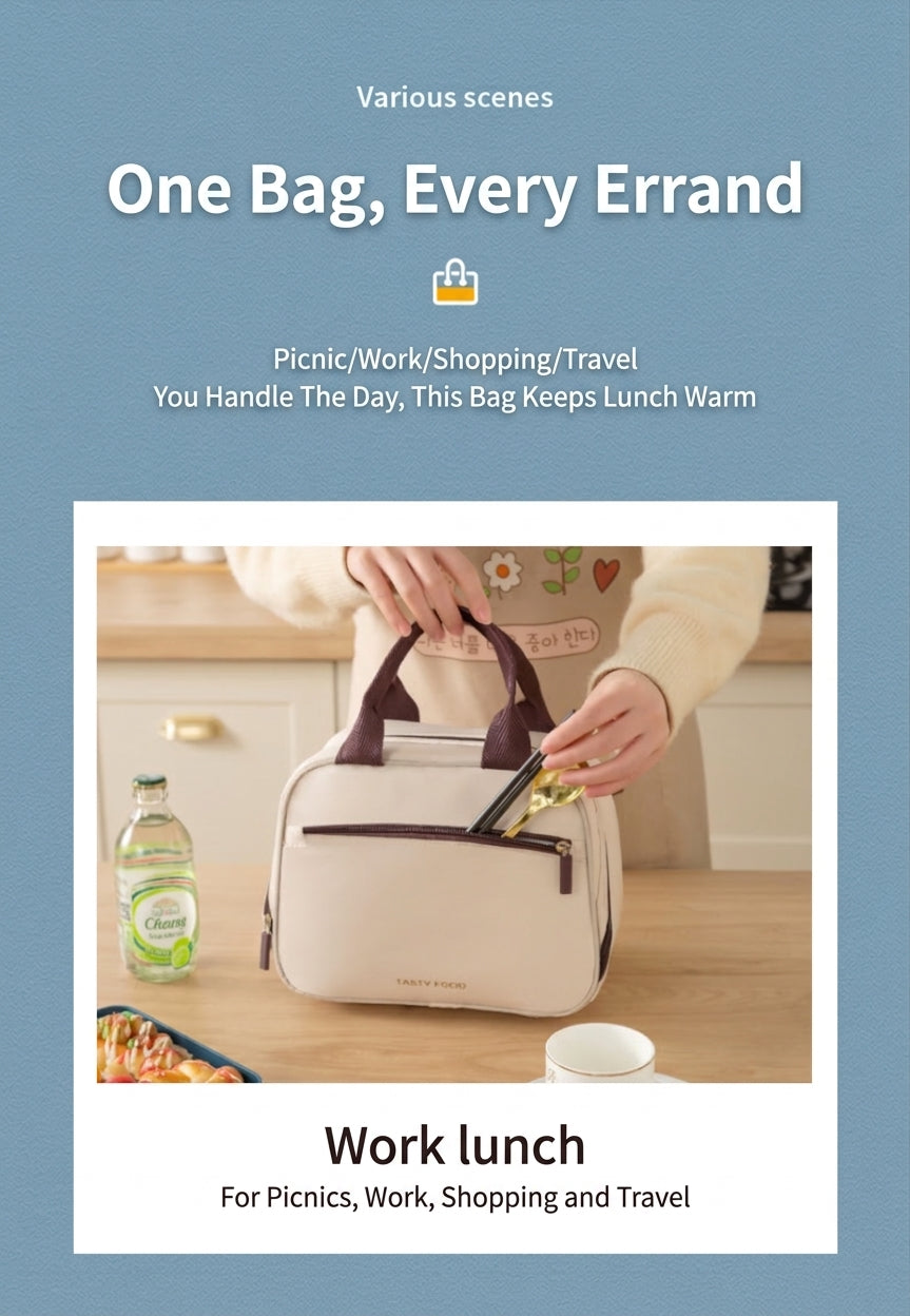 Thermal Lunch Bag for Work and School