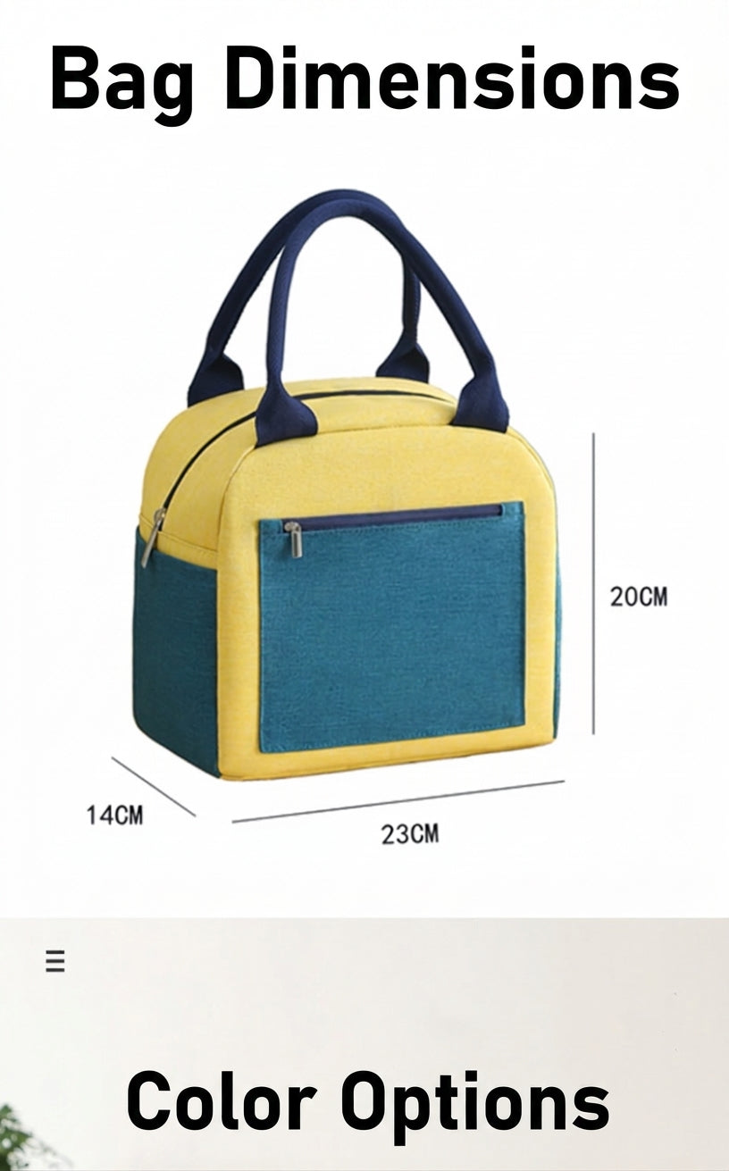 Insulated Lunch Bag - Multiple Colors