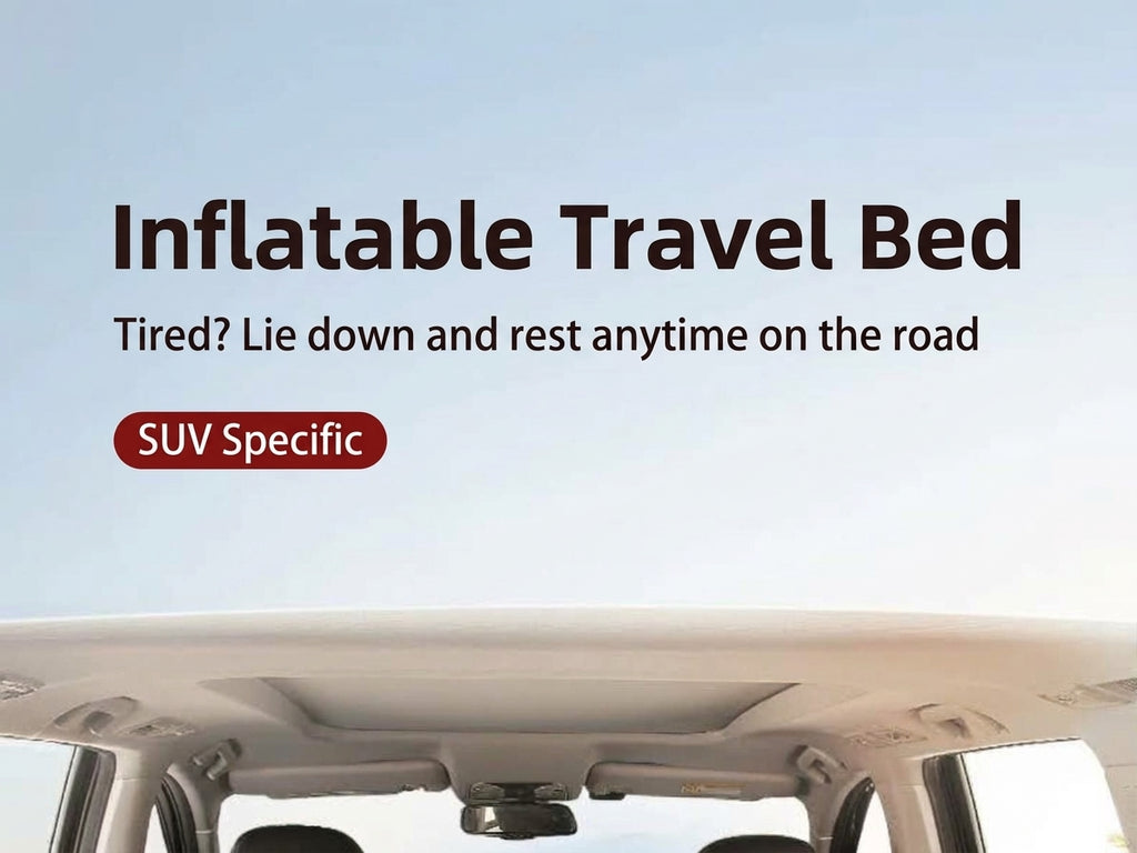 SUV inflatable mattress, car trunk air mattress, in-car sleeping essential, suitable for car camping, Tesla