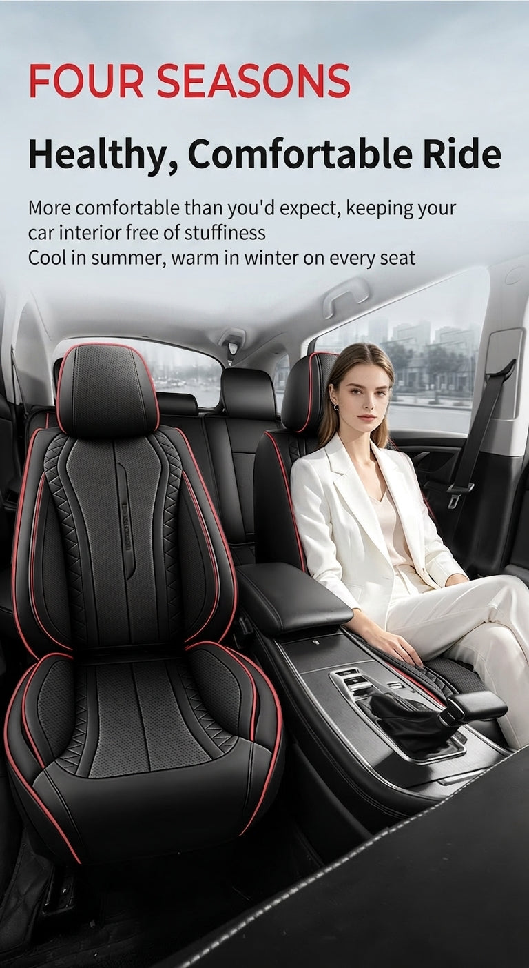 Cross-border car seat cushions, universal premium feel all-season car seat cushions, full-coverage car protection wholesale car seat cushions