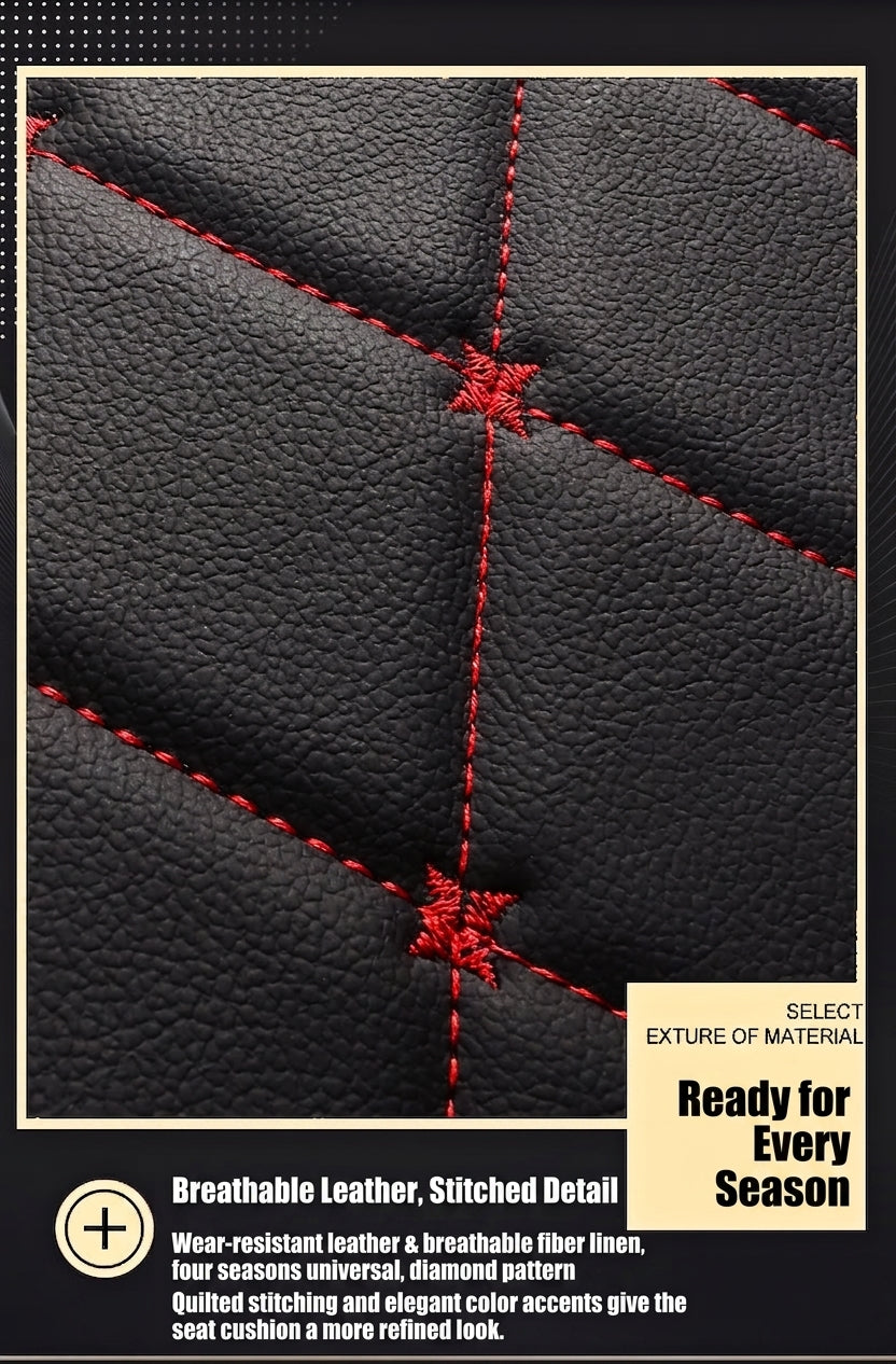 Cross-border new car seat cover, full leather full surrounding, four seasons universal cushion trolley seat cover special manufacturer wholesale