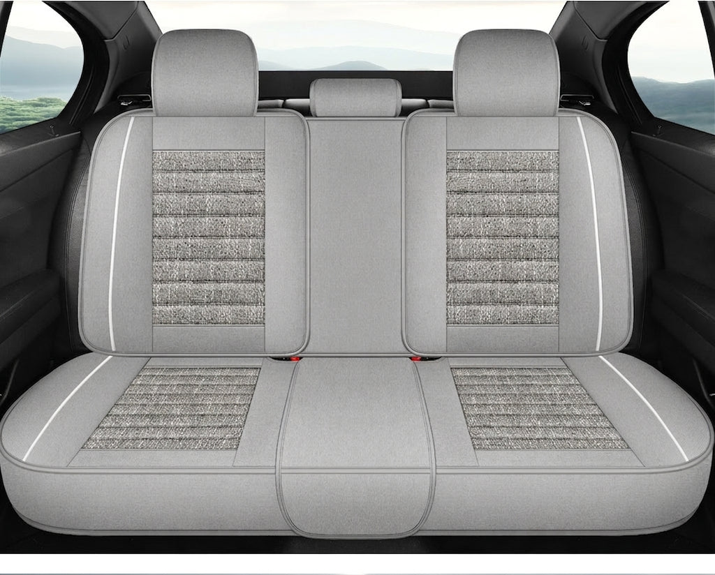 25 years new linen split head car seat cushion four seasons universal seat cover original piece drop shipping cross-border wholesale
