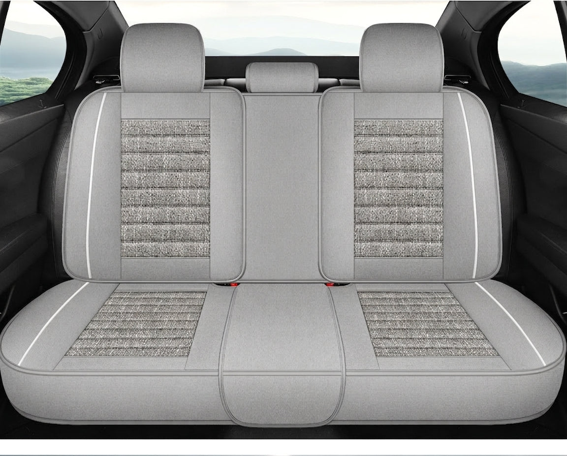 25 years new linen split head car seat cushion four seasons universal seat cover original piece drop shipping cross-border wholesale