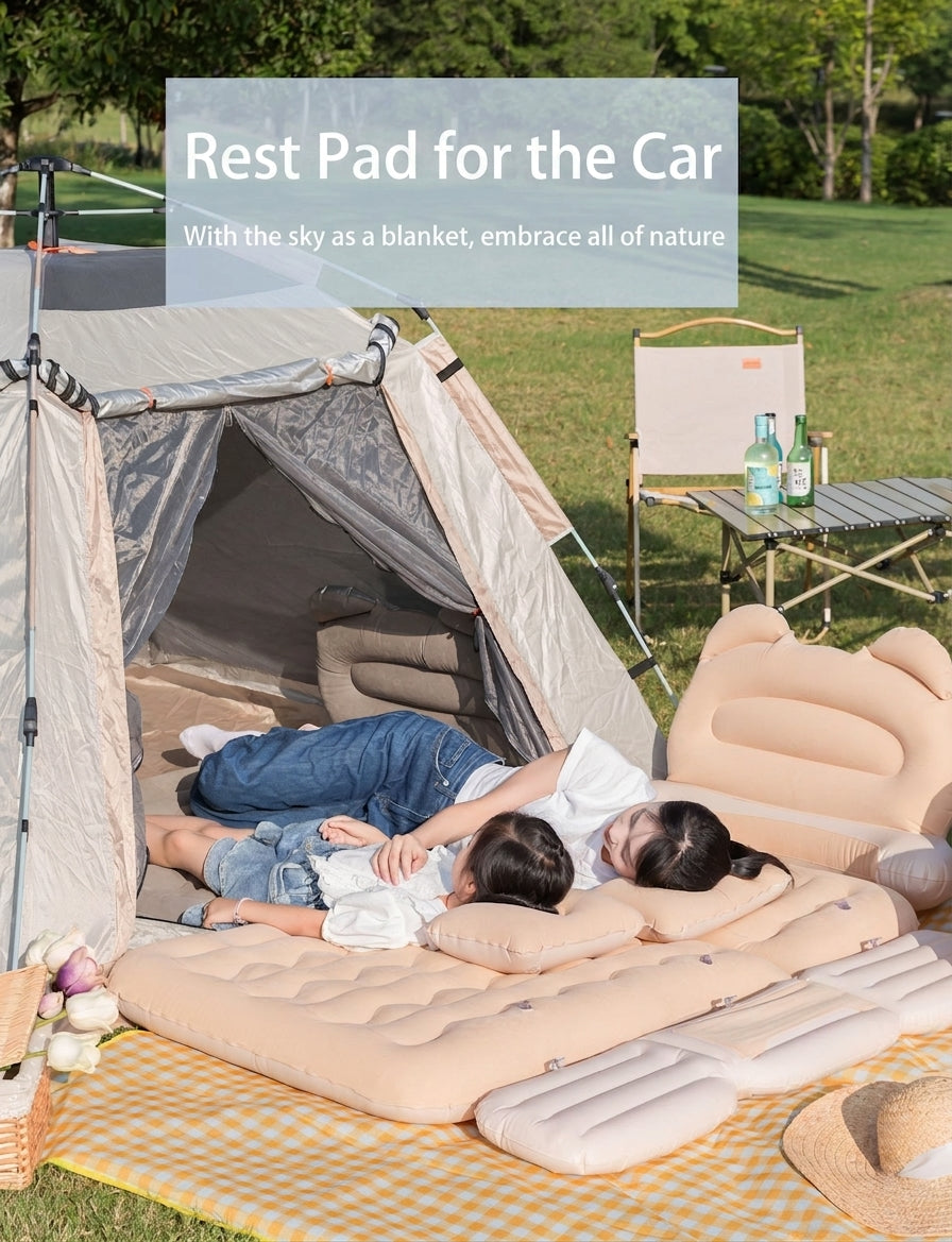 Car air bed car air bed car rear seat sleeping pad car children sleeping artifact car travel mattress