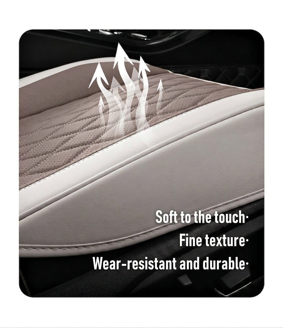 New car seat cushion, all-season universal seat, Nappa leather full-coverage seat cover, small sedan SUV seat cushion manufacturer wholesale