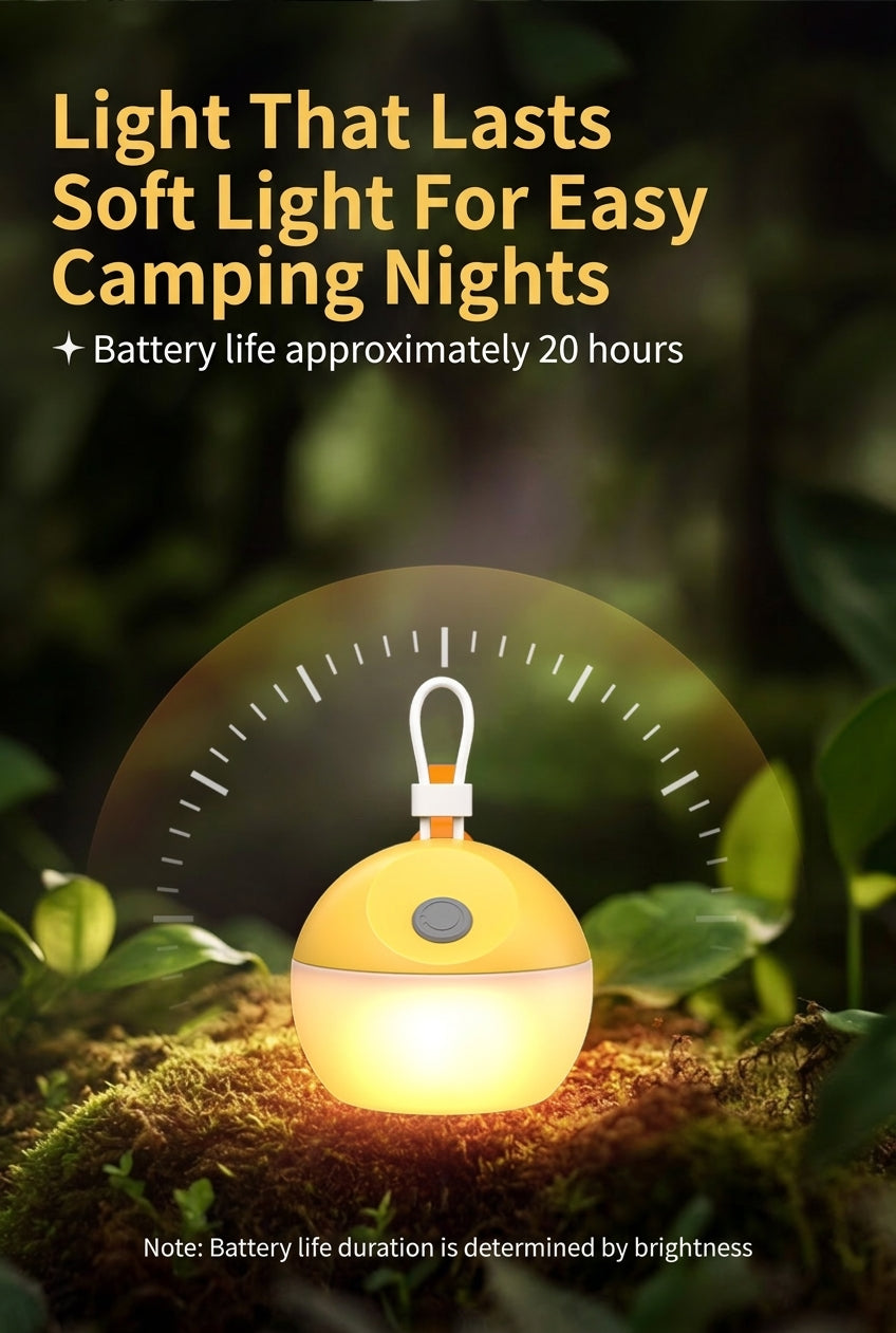 Camping Light - Rechargeable Portable Tent Lighting