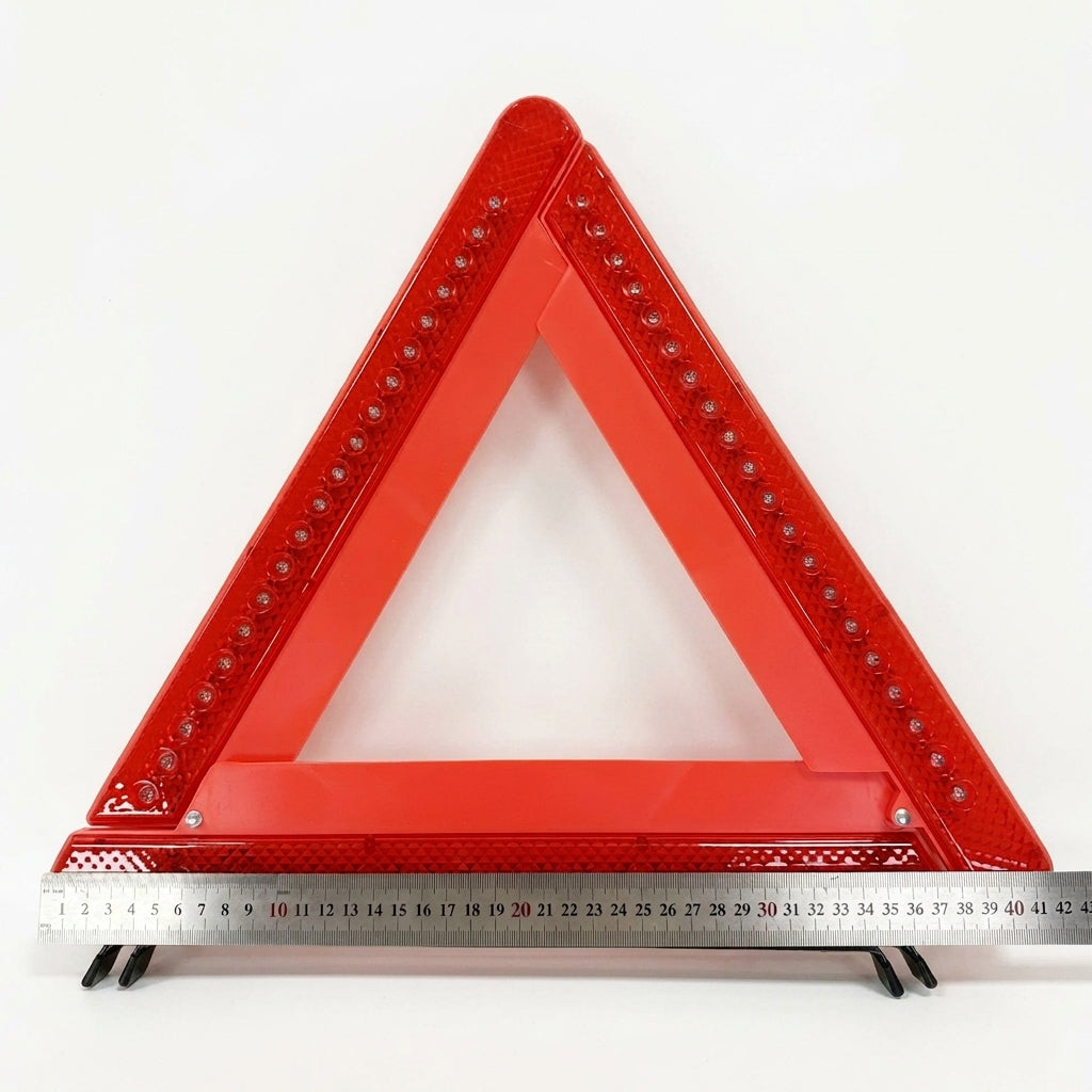 LED lighted tripod automotive safety triangle cross-border dedicated for rear-end collision prevention vehicle-mounted emergency bracket