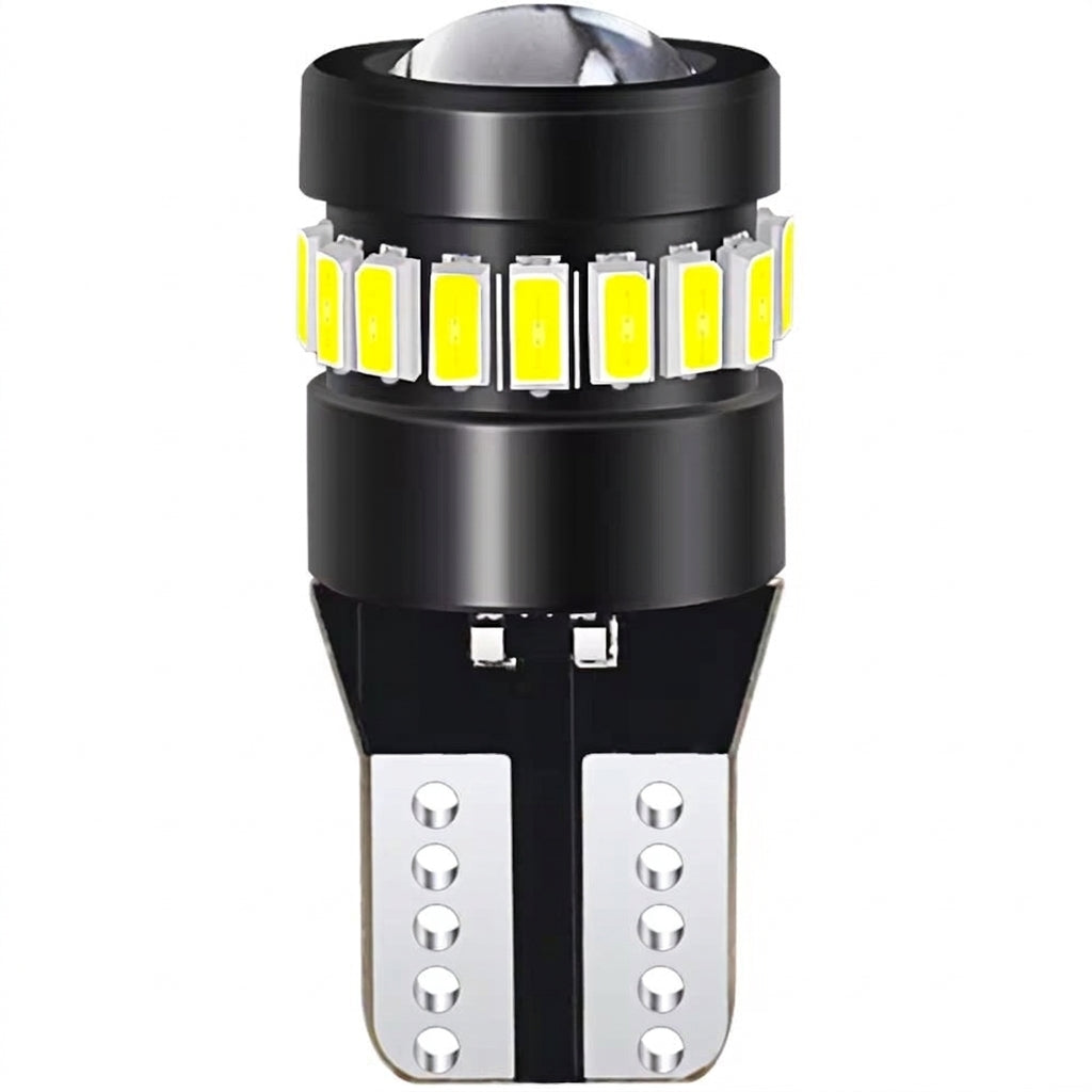 Cross-border automotive LED car light: T10 width indicator, position light 4014-24SMD, license plate decoding light, 3030 instrument light