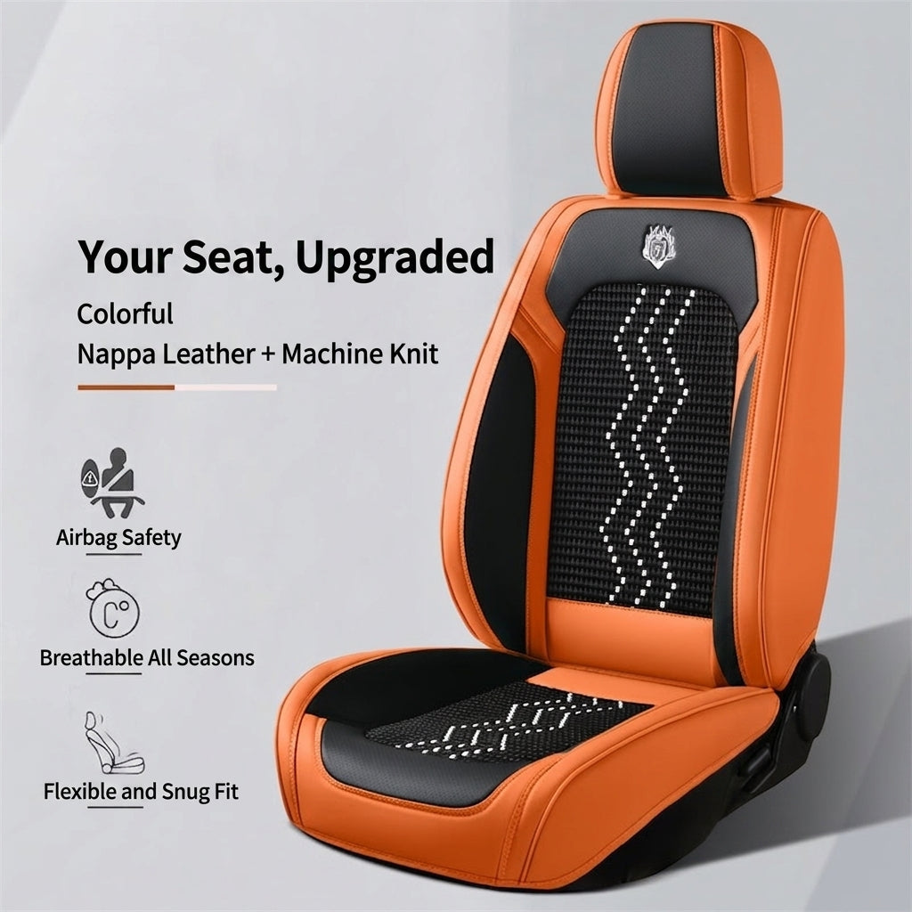 Bingsi car seat cushion light luxury all-inclusive Nappa leather car seat cushion new all-season five-seat universal car cushion cover wholesale