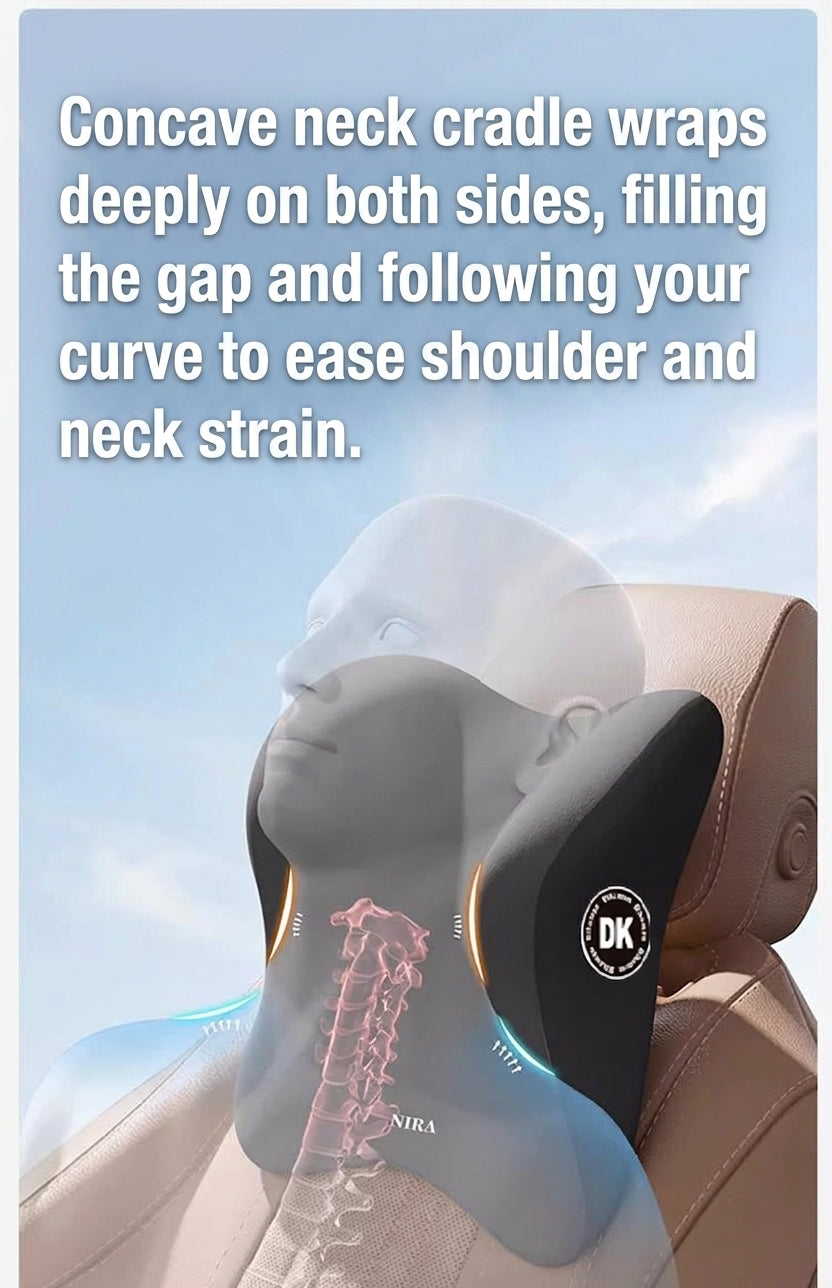 Car headrest, lumbar support, high-quality neck pillow, special pillow in the car, lumbar support, seat backrest, car supplies