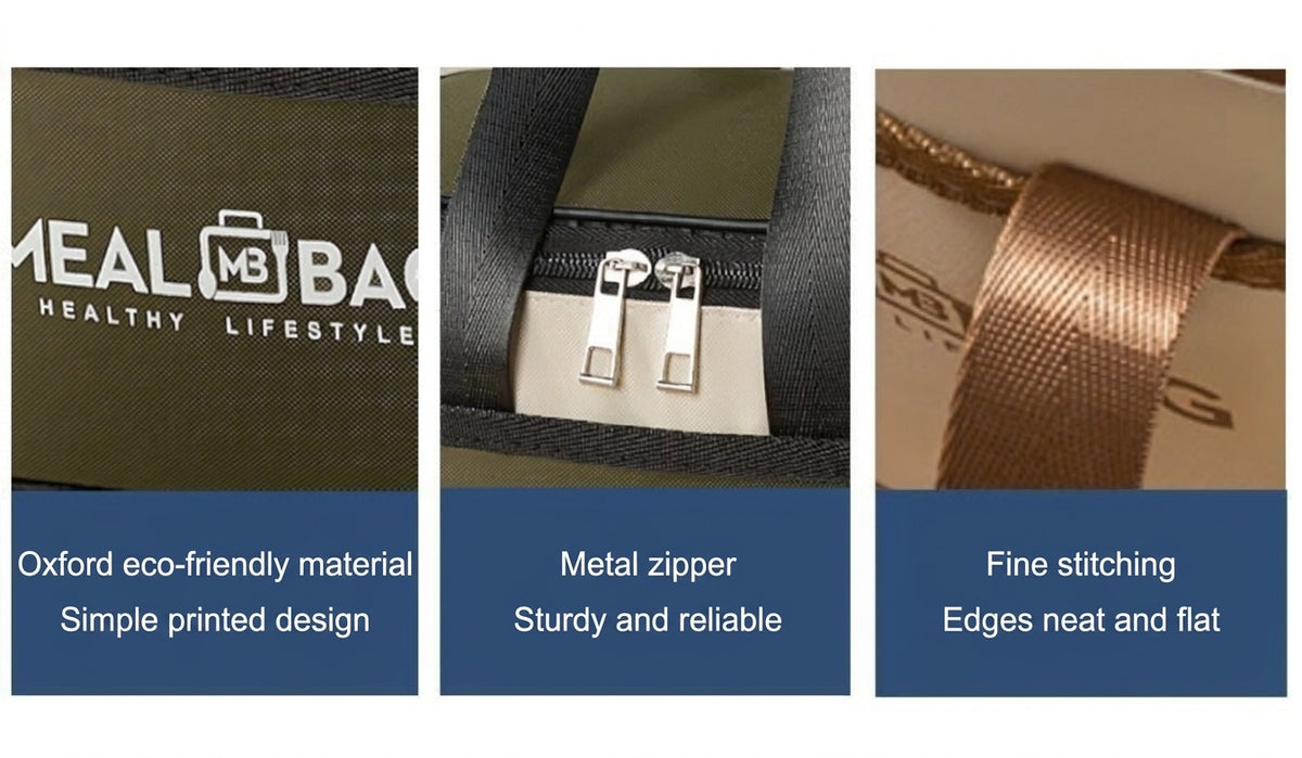 Insulated Lunch Bag, Waterproof Tote
