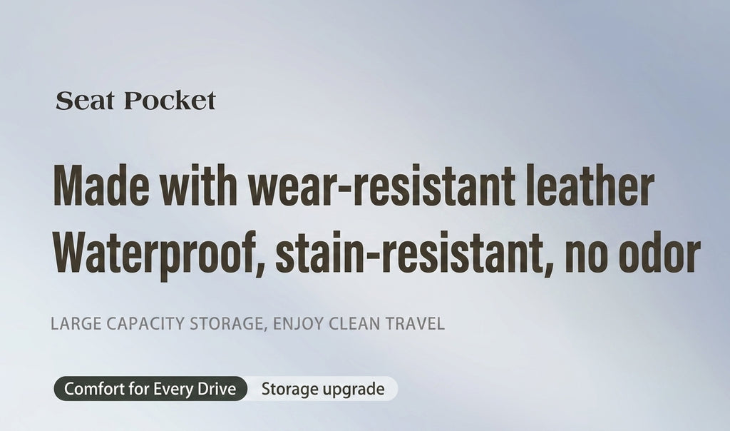 Multifunctional trunk storage bag, large-capacity storage car storage bag, zoned design for easy access and portable storage box
