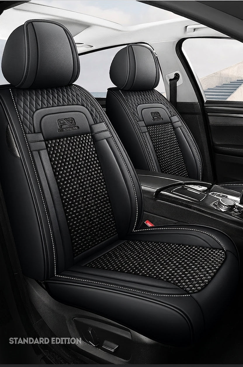 Car seat cushion new all-enclosed special seat cover four seasons universal leather seat cover summer ice silk cartoon seat cushion cover