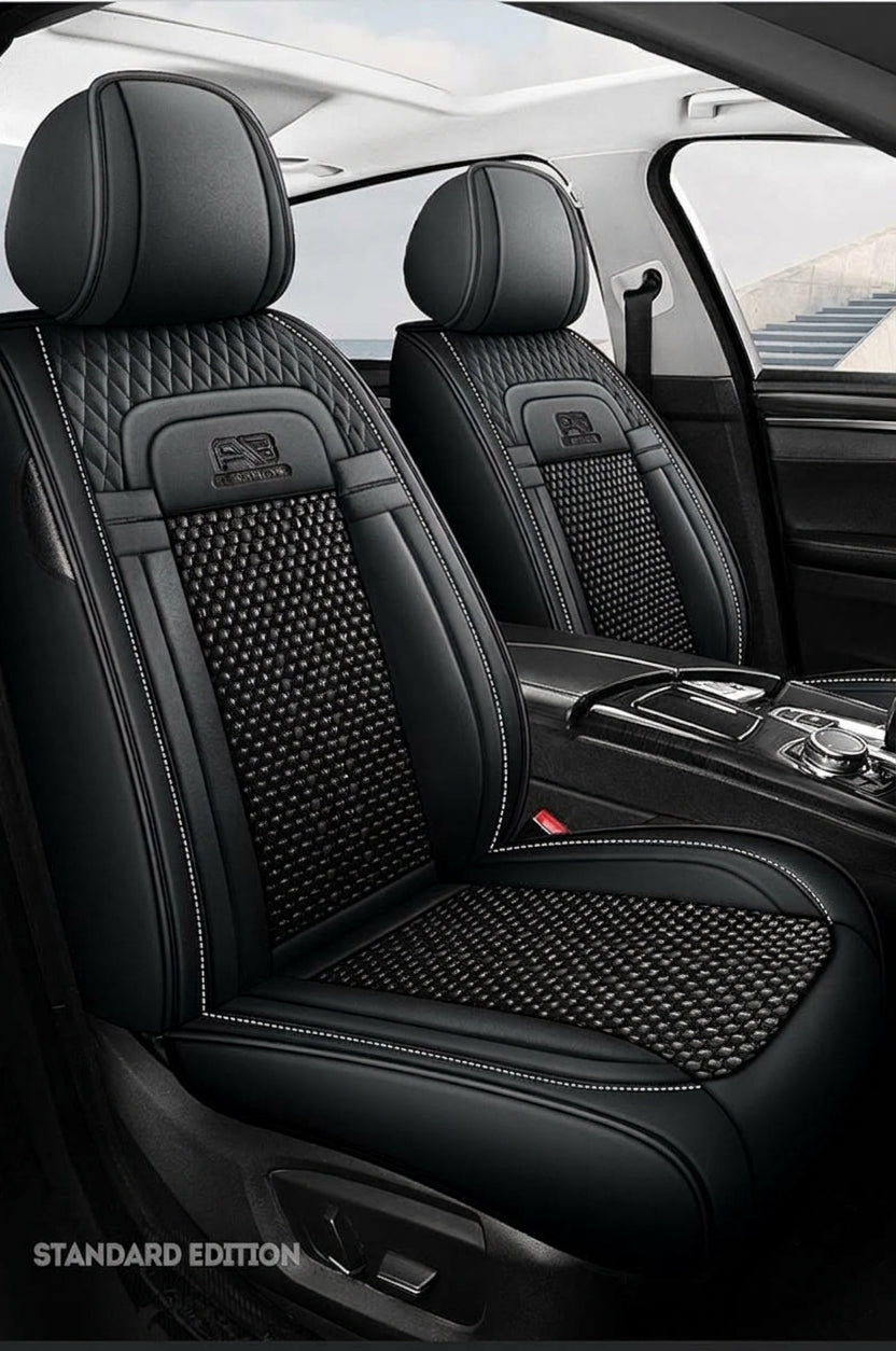 Car seat cushion new all-enclosed special seat cover four seasons universal leather seat cover summer ice silk cartoon seat cushion cover