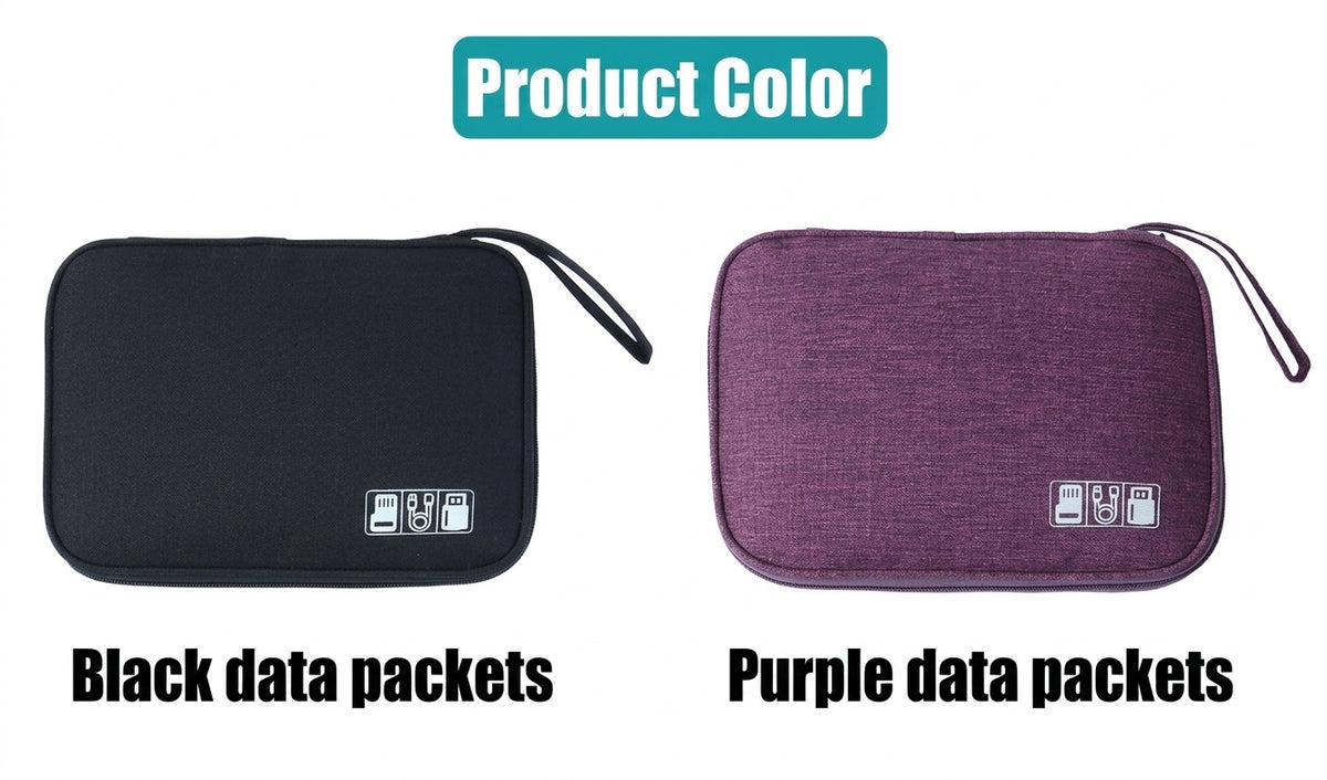 Car Storage Organizer Bag for Cables & Accessories