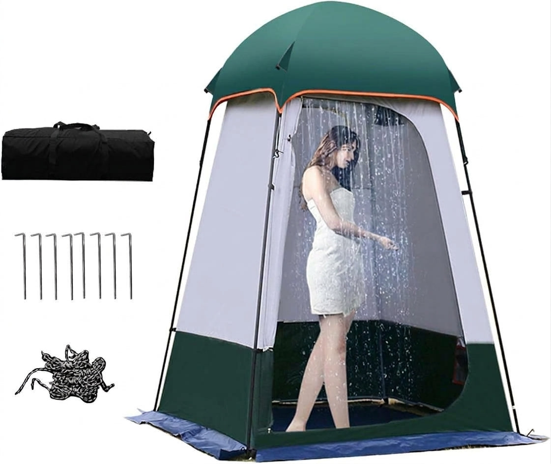 Enlarged and raised outdoor dressing, bathing, tents, camping, beach, fishing tent, model changing mobile toilet tent