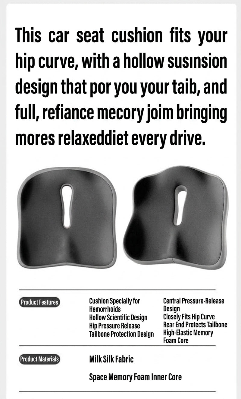 Memory Foam Seat Cushion, Office Chair, Beautiful Butt Pad, Sitting Tool, Student Stool, Memory Foam Waist Support Butt Pad