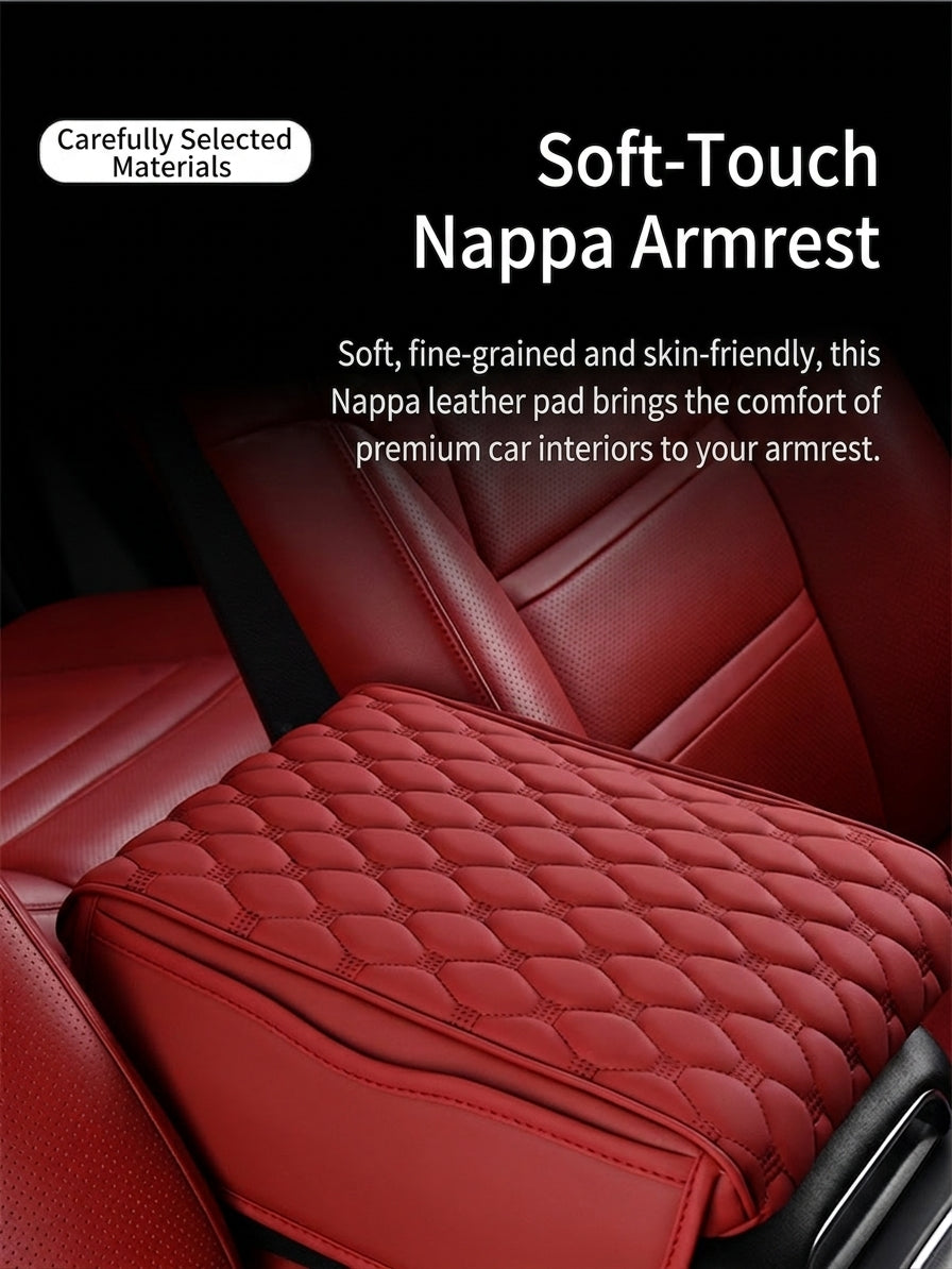 Manufacturer cross-border car armrest box height pad, car goods, double-sided practical storage bag, memory foam armrest box pad