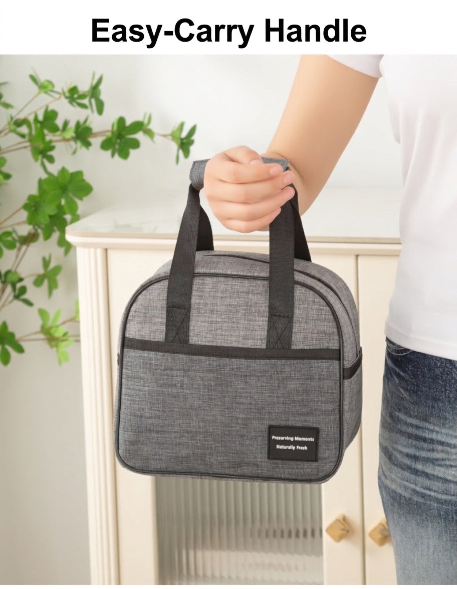 Insulated Lunch Box Bag, Large Capacity