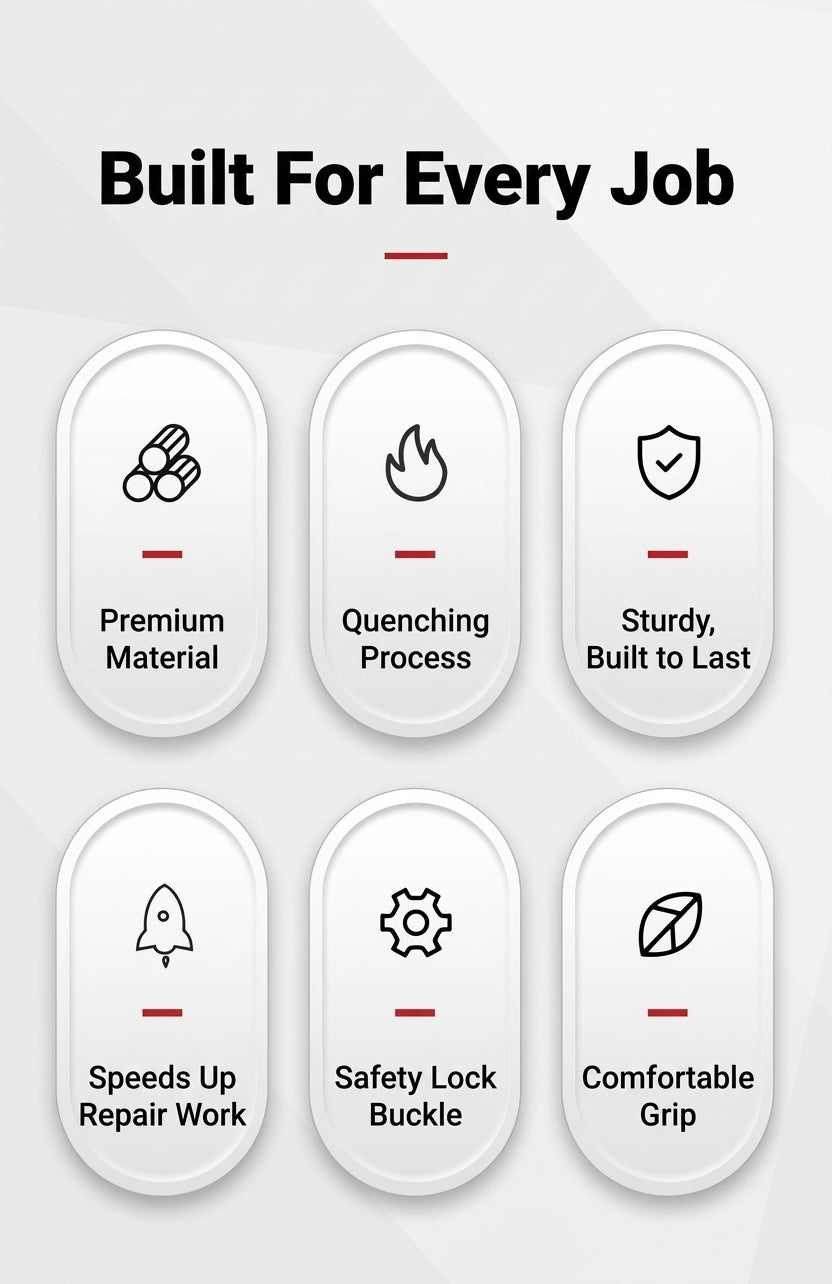 Cross-border automotive repair tool sets, gasoline pipe joint disassembly pliers, car ring separators, pipe bundle pliers, wholesale