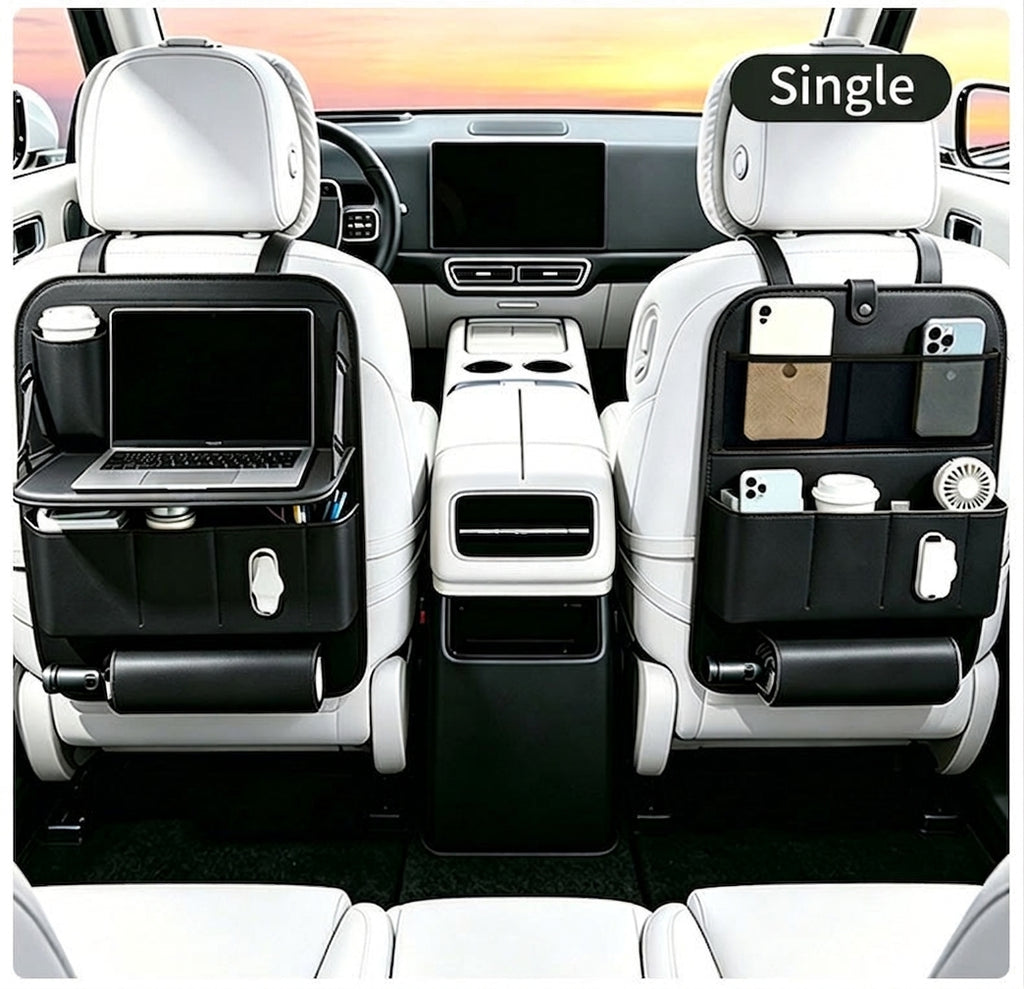 Car seat back storage bag, car hanging bag, small tabletop board seat, rear seat rear seat storage box, storage bag