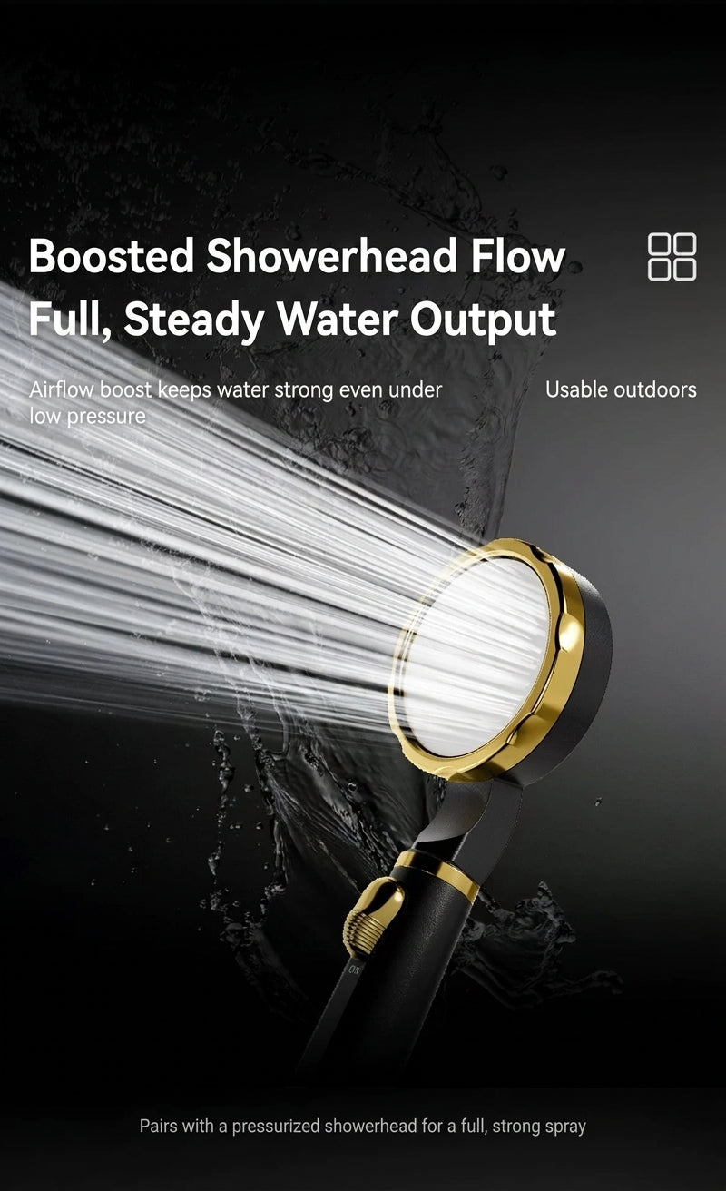 Portable Electric Shower Pump with Battery