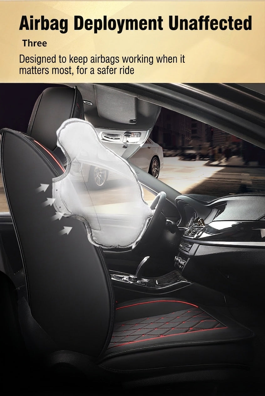 Cross-border new car seat cover, full leather full surrounding, four seasons universal cushion trolley seat cover special manufacturer wholesale