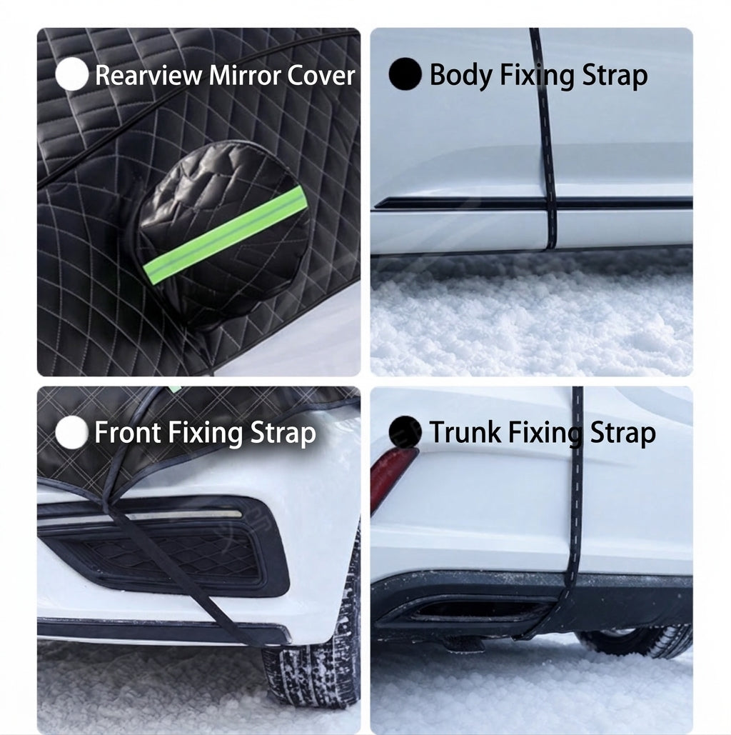 Car Snow Cover Windshield Shade