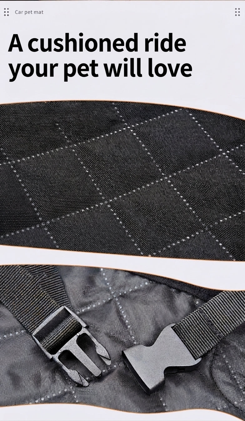 Pet Rear Seat Cushion for Cars, Waterproof & Dirt-Resistant