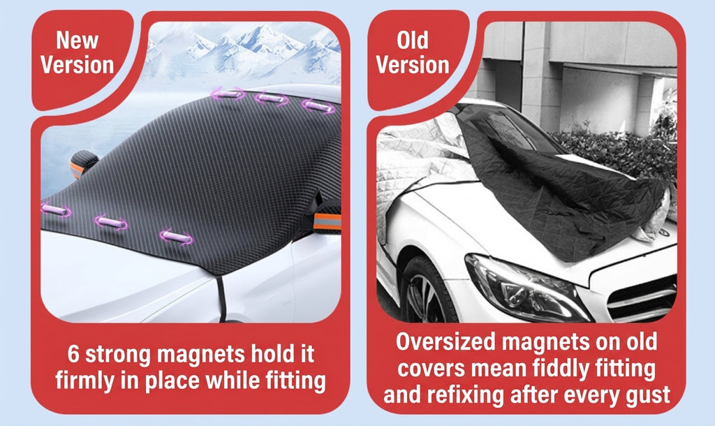 Car Snow Cover - Multiple Colors