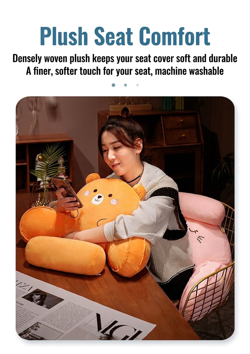 Bedside soft bag large backrest waist cushion dormitory bed backrest cushion office pillow tatami sofa pillow