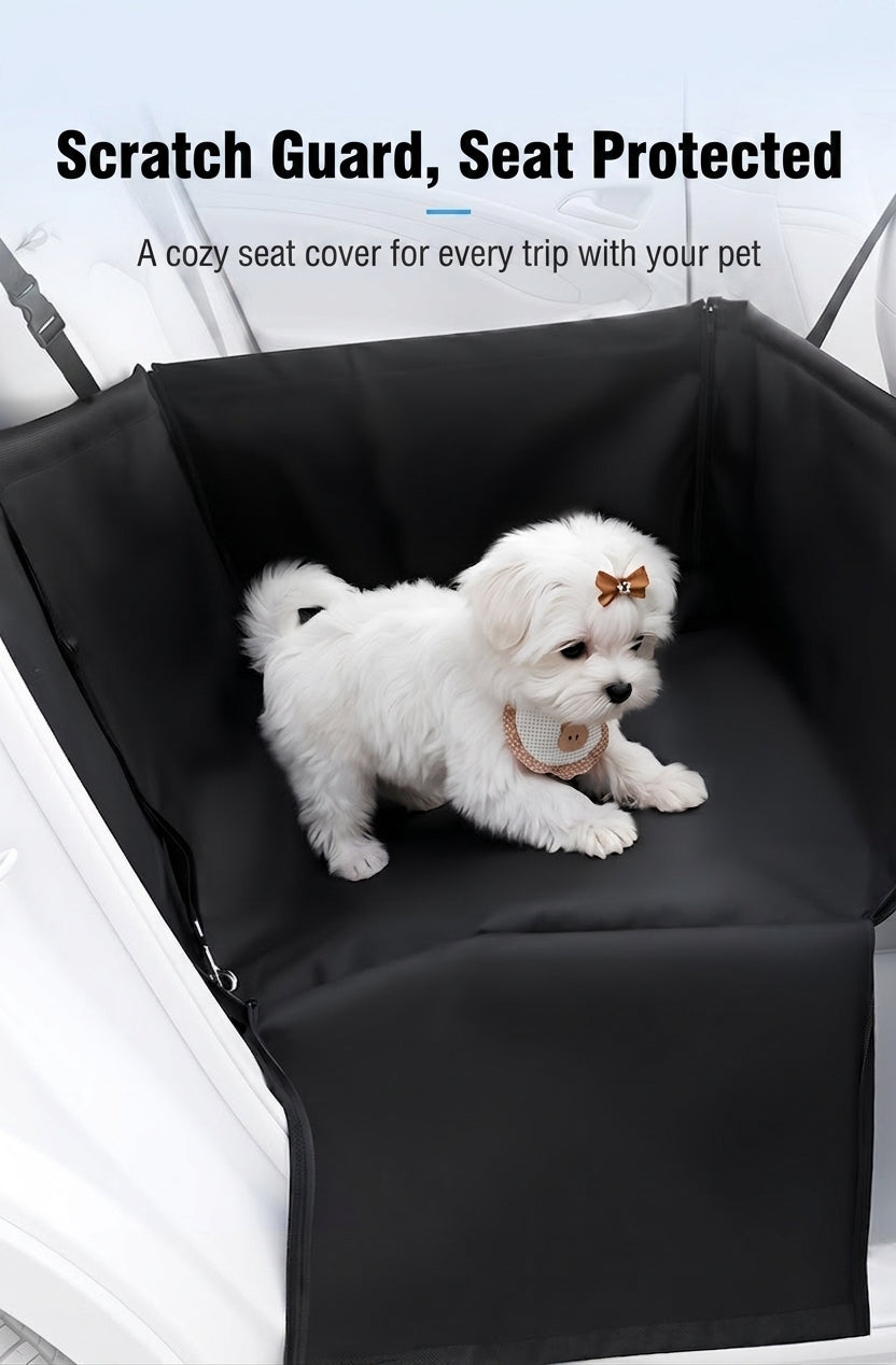 Cross-border best-selling car pet cushion: Oxford fabric for the car, rear seat waterproof and dirt-resistant, portable and foldable