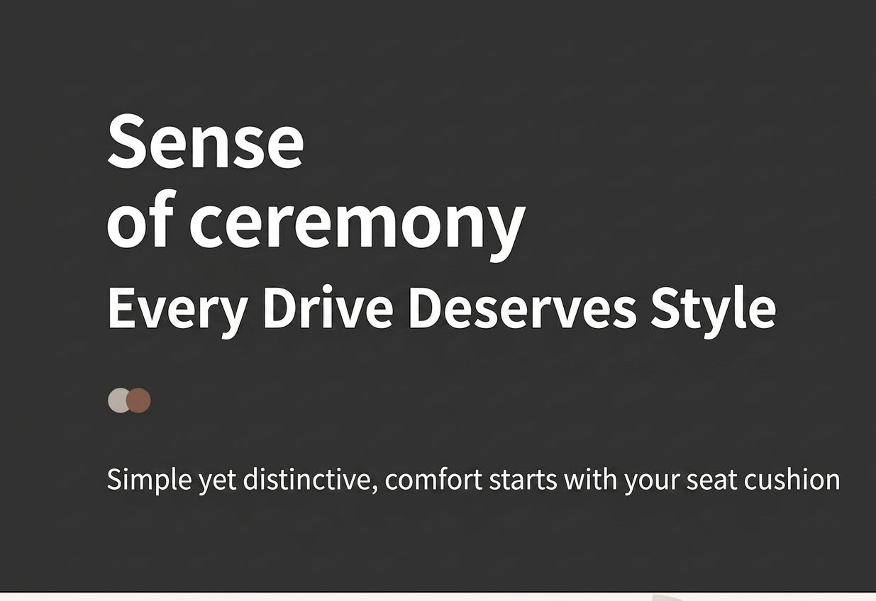 Car seat cushions are fully covered, all-season universal, five-seat small car seat cushions, reinforced waist belts, memory foam, and wholesale car seat cushions