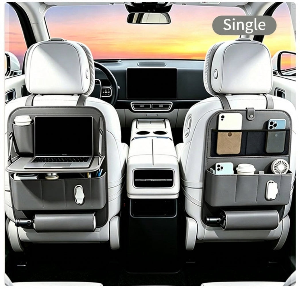 Car seat back storage bag, car hanging bag, small tabletop board seat, rear seat rear seat storage box, storage bag