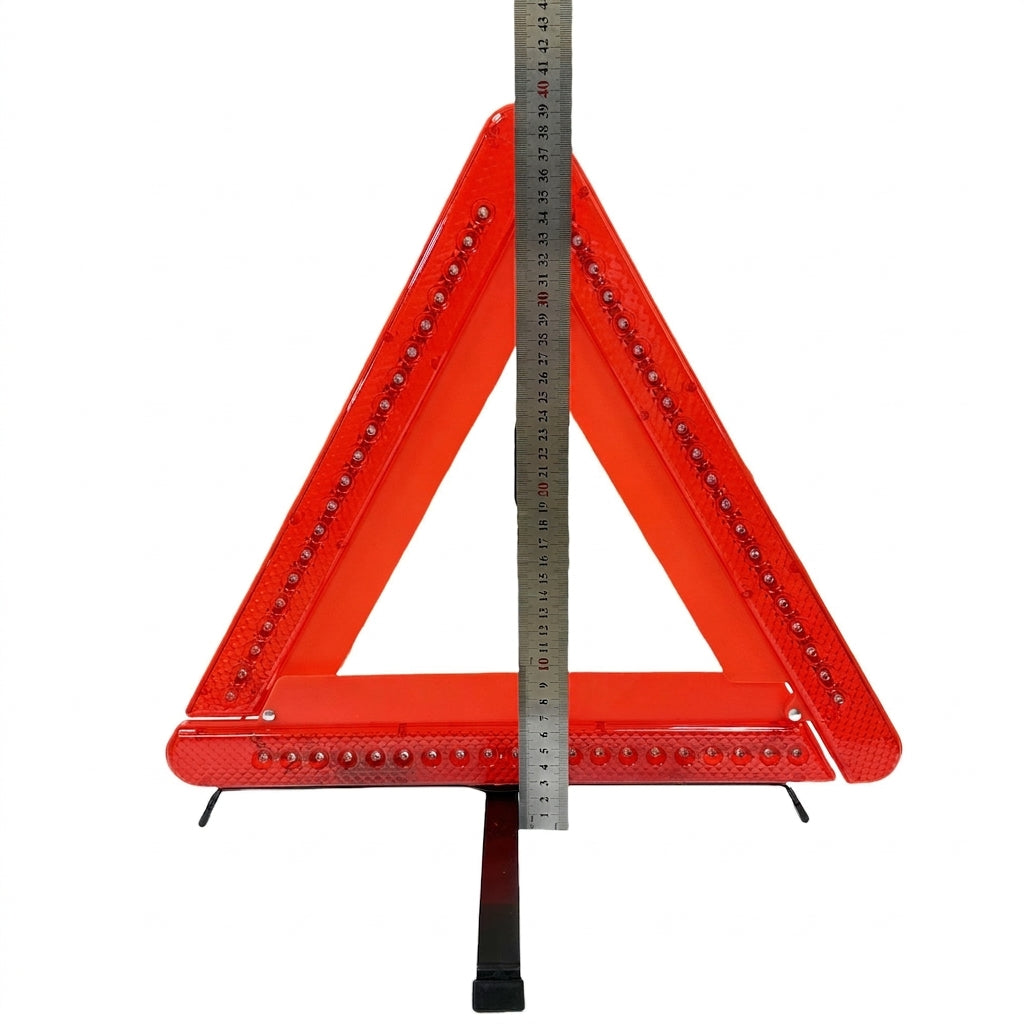 LED lighted tripod automotive safety triangle cross-border dedicated for rear-end collision prevention vehicle-mounted emergency bracket