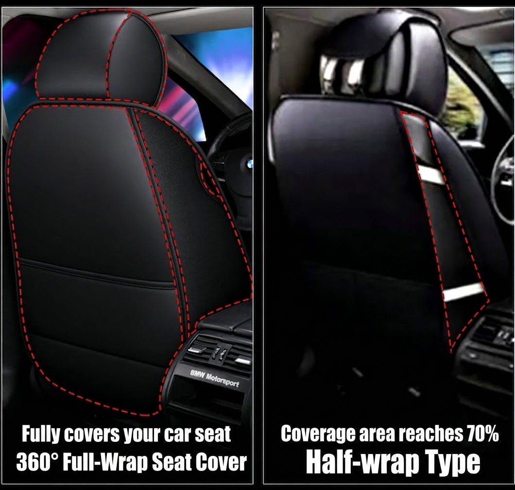 New car cushion leather all-wrap wear-resistant leather car seat cover is suitable for small car SUV car seat cover in all seasons